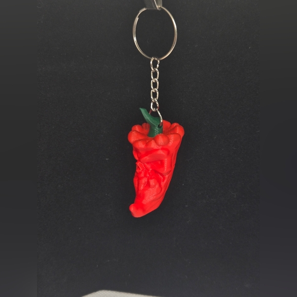 Chili Pepper Keychain - Picture 2 of 2